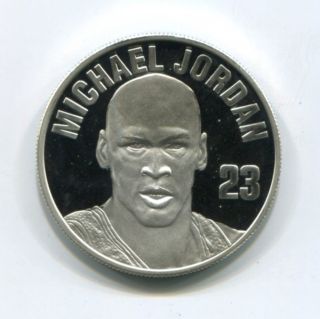 Michael Jordan Upper Deck 1 oz 999 Silver Round