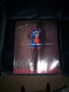 RARE 1987 Michael Jordan McDonalds Poster 17 x 21 1 2 Inches