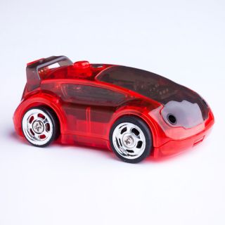Carbots Micro RC Cars Red from Brookstone