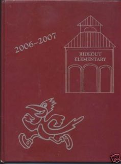 2007 Rideout Elementary School Yearbook Middleburg FL