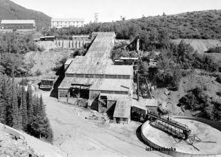 King Mining Company Ore Mill Park City West UT 1971 Photo