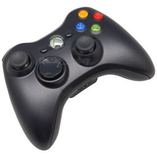 New Wireless Controller Glossy for Microsoft Xbox 360 Xbox360 Black