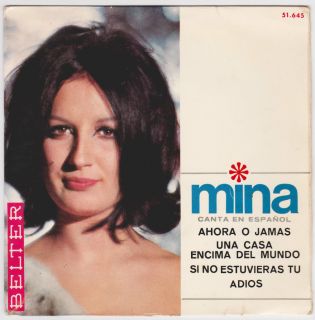 Mina Sing in Spanish Una Casa Encima Del Mundo EP Spanish Belter