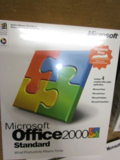 MICROSOFT OFFICE 2000 STANDARD ACADEMIC EDITION WITH PRODUCT KEY