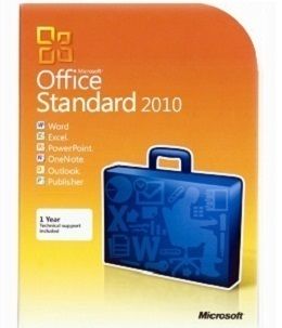 Microsoft Office Standard 2010 Product License 1 Computer s 32 64 Bit