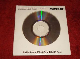 Microsoft Office Small Business Edition 2003 VG