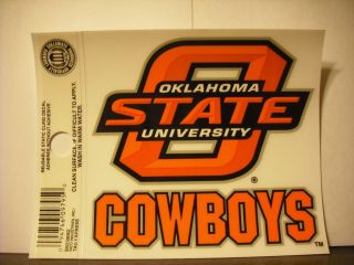  State Cowboys Static Cling Sticker NEW Window or Car NCAA Mike Gundy