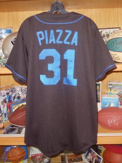 Mike Piazza New York Mets Vintage Jersey Majestic Large