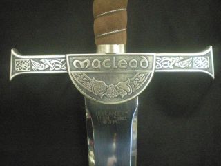 Highlander Clan MacLeod Sword