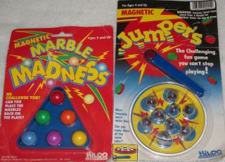 Magnetic Marble Madness Magnetic Jumpers Vintage Marble Games Hilco