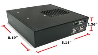 Mini ITX HTPC Media Center PC Case Evercase E0706 E60