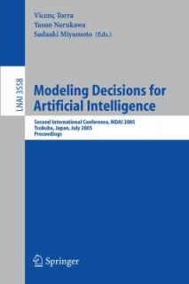 Modeling Decisions for Artificial Intelligence Second International