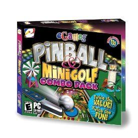 Pinball Mini Golf Combo Pack Arcade Video Game New