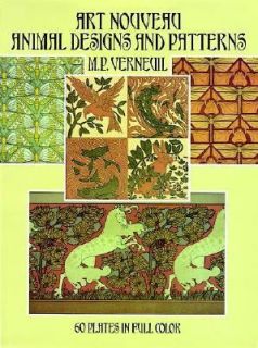 Art Nouveau Animal Designs and Patterns 60 Plates in Full Color by M