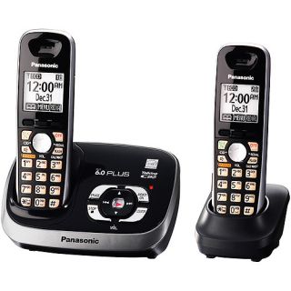 Panasonic KX TG6532B 1.9 GHz Duo Single Line Cordless Phone