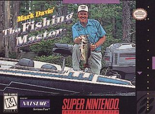 Mark Davis The Fishing Master Super Nintendo, 1996