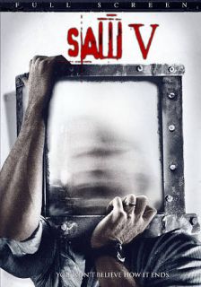 Saw V DVD, 2009, Full Screen Version