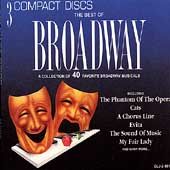 The Best of Broadway 1994 Madacy Box CD, Sep 1994, 3 Discs, CLJ