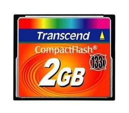 Transcend 2 GB 133x   CompactFlash I Card   TS2GCF133