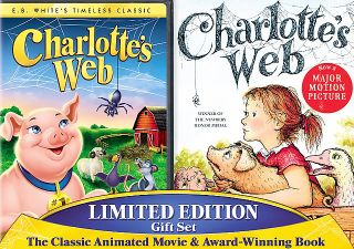 Charlottes Web DVD, 2006, DVD Book Gift Set Checkpoint