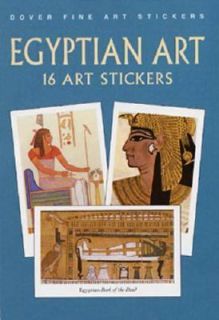 Egyptian Art 16 Art Stickers 2001, Paperback