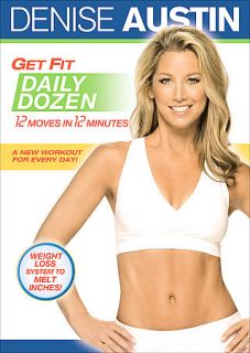 Denise Austin   Get Fit Daily Dozen DVD, 2008