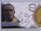 Inkworks Smallville Lee Thompson Young Autograph Uncirculated Razor