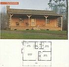 Log Home Package Kit 28 x 40 1 Level Logs Porch and Roof System $ 22