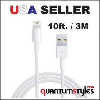 10 FT 3M Extra Long 8 Pin Lightning to USB Cable for iPhone 5 Charger