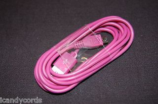 Samsung Hot Pink 6 Feet LONG Cable USB Sync Cord   Galaxy Color Micro