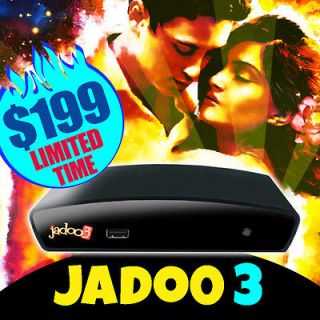 Jadoo 3 IPTV Box HD 1080p + HDMI & Wireless WiFi Adapter Watch Hindi