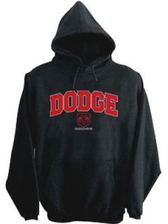 NEW Dodge Hoodie Sweatshirt Black/Red L Large only