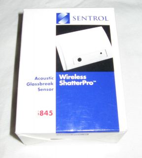 Sentrol Wireless ShatterPro Acoustic Glassbreak Sensor 584503 W 3 Volt