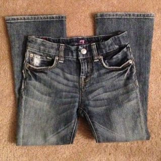 for all Mankind Jeans Girls denim *A Pocket* bootcut Distressed