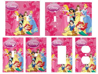 Disney Princess Light Switch Cover Outlets Triple You Choose