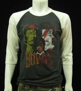 David Bowie Changing Image Rock Mens Vintage T Shirt XL