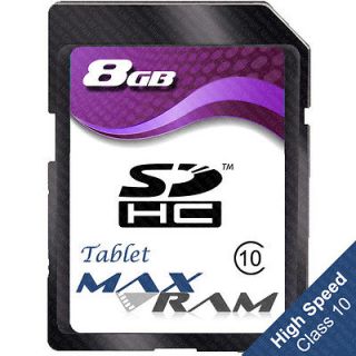 8GB SD/SDHC Flash Memory Card for Aluratek Libre Pro Tablet & more