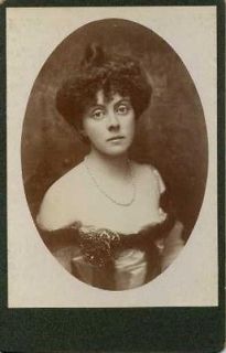 Lady Sarah Wilson. First Woman War Correspondent. Cabinet Card