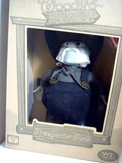 Japan Toy Story Prospector Pete Roundup Figure RARE Black & White