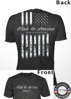 Made In America Clothing Co. T Shirt 100% Made In USA American harley