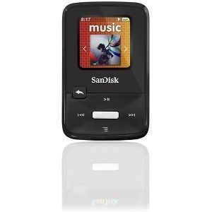 SANDISK 8 GB Sansa Clip  Player   Black