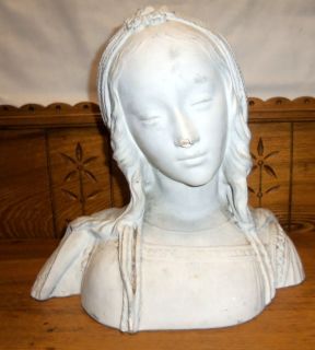 Plaster Bust Beatrice Aragon Muses Du Louvre Ateliers De Moulage