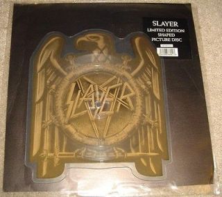 Slayer Seasons In The Abyss Picture Disc Eagle Shaped 1991 Def Jam