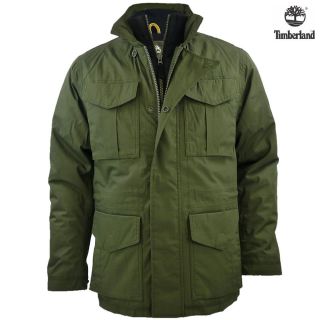 New Mens Timberland Earthkeepers Abington 3 In 1 Forest Green Jacket