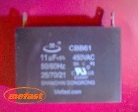 Generator Capacitor CBB61 11uF 450VAC