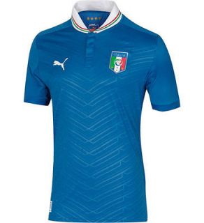   Italia Official EURO 2012 Home Soccer Jersey Brand New Royal Blue
