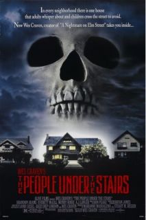 THE PEOPLE UNDER THE STAIRS Movie Poster Horror Wes Craven