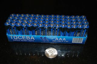 LOT 180pc AAA Batteries SUPER HEAVY DUTY 1.5V