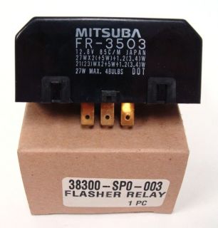 OEM MITSUBA Turn Signal Hazard Relay 38300 SP0 003 Acura Legend RL
