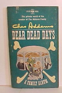 1966 DEAR DEAD DAYS A FAMILY ALBUM Charles Addams